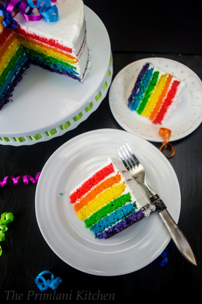 Rainbow Cake: Because Little Girls Are Just That Special!