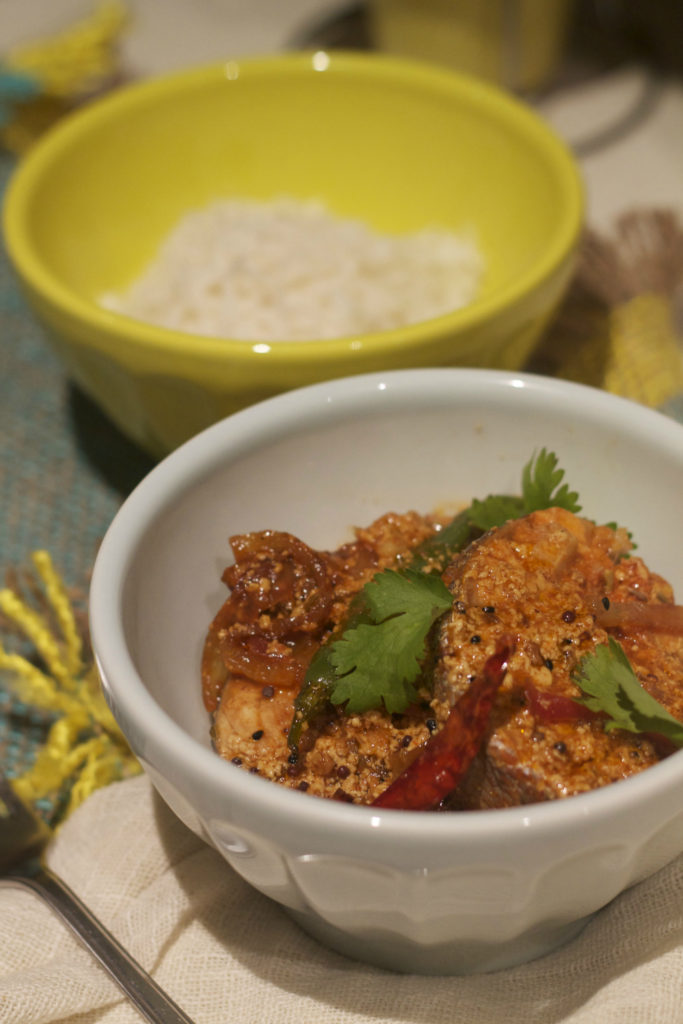 Achari Tamarind Fish Curry: #SpicyChat Guest Post by the Talented @PukkaPaki